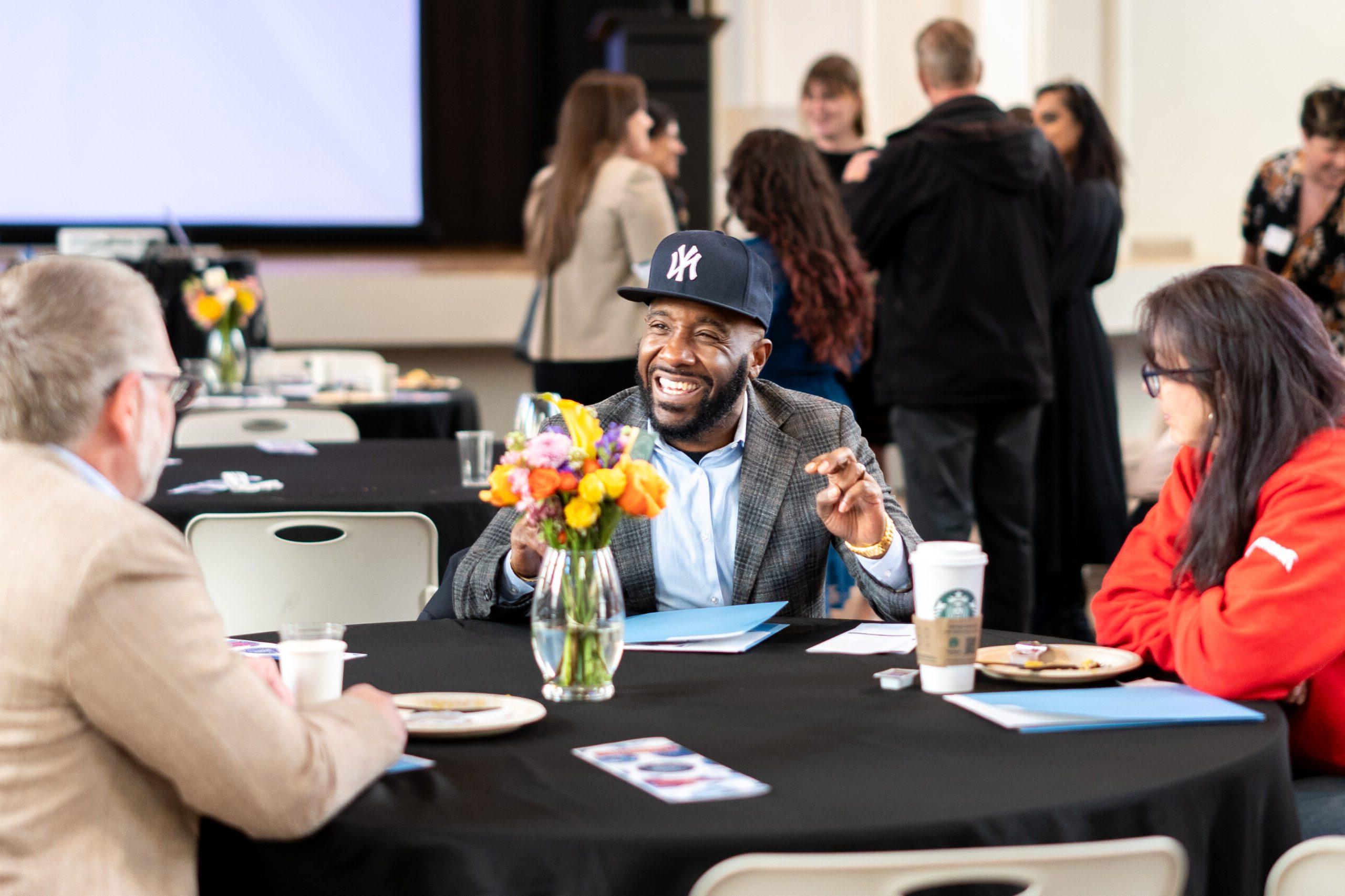 Faculty and students gather for the Annual Career Catalyst Celebration.